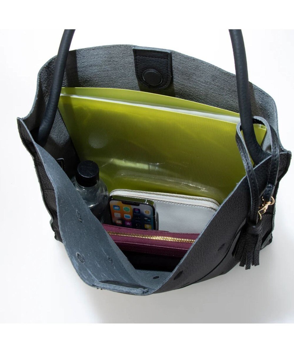 UNBILLION perche / カウレザー裏無し1本手トート 