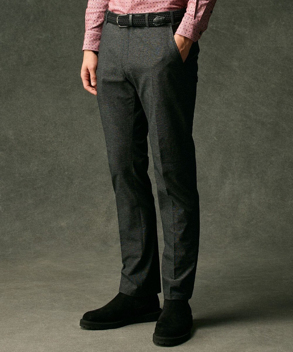 JOSEPH ABBOUD 【撥水/2WAYストレッチ/ソフト】ハイパワー2WAYストレッチメランジ パンツ 