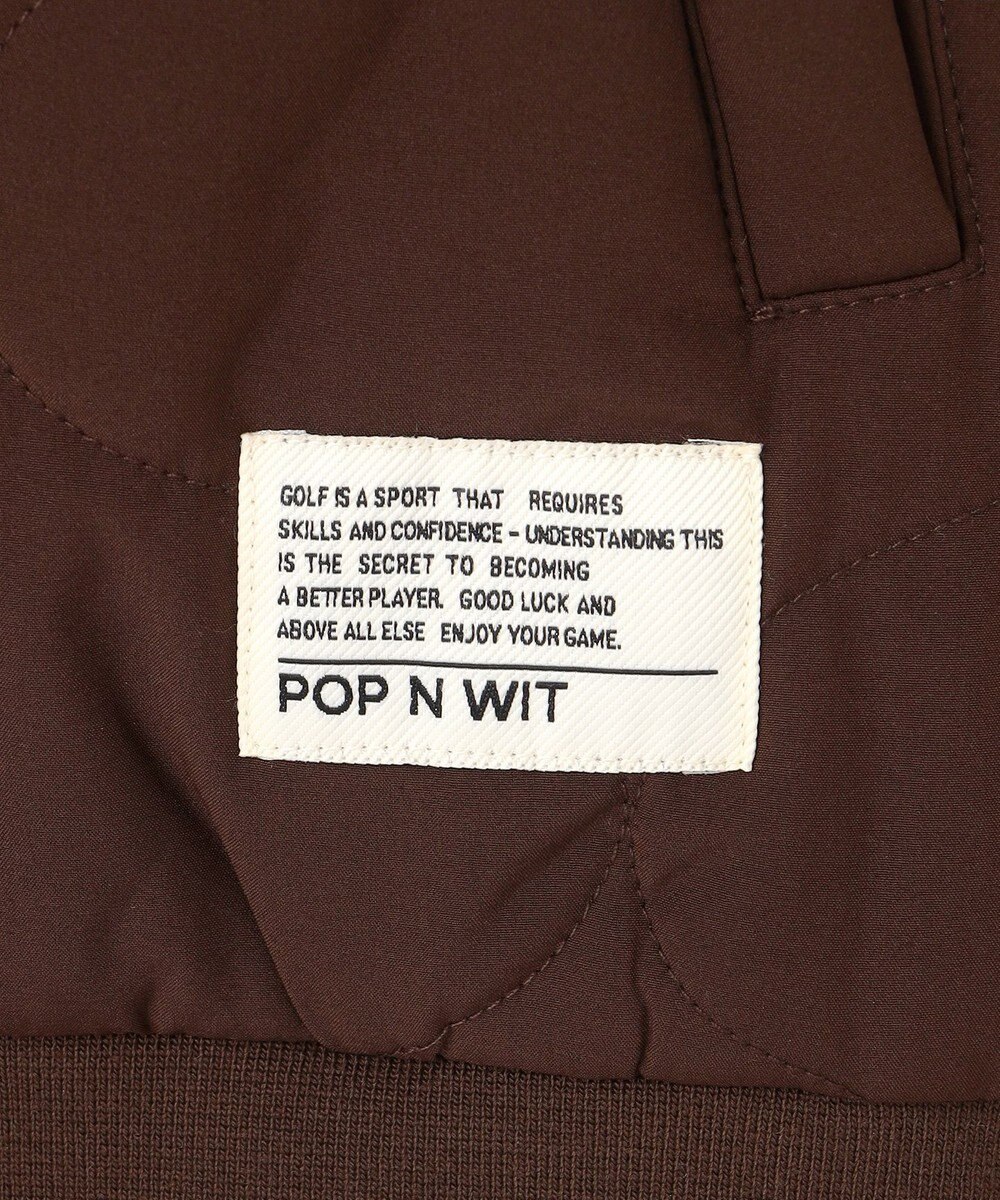 PW CIRCULUS 【撥水加工 / ストレッチ】【MEN】キルティング中綿プルオーバー ゴルフ 