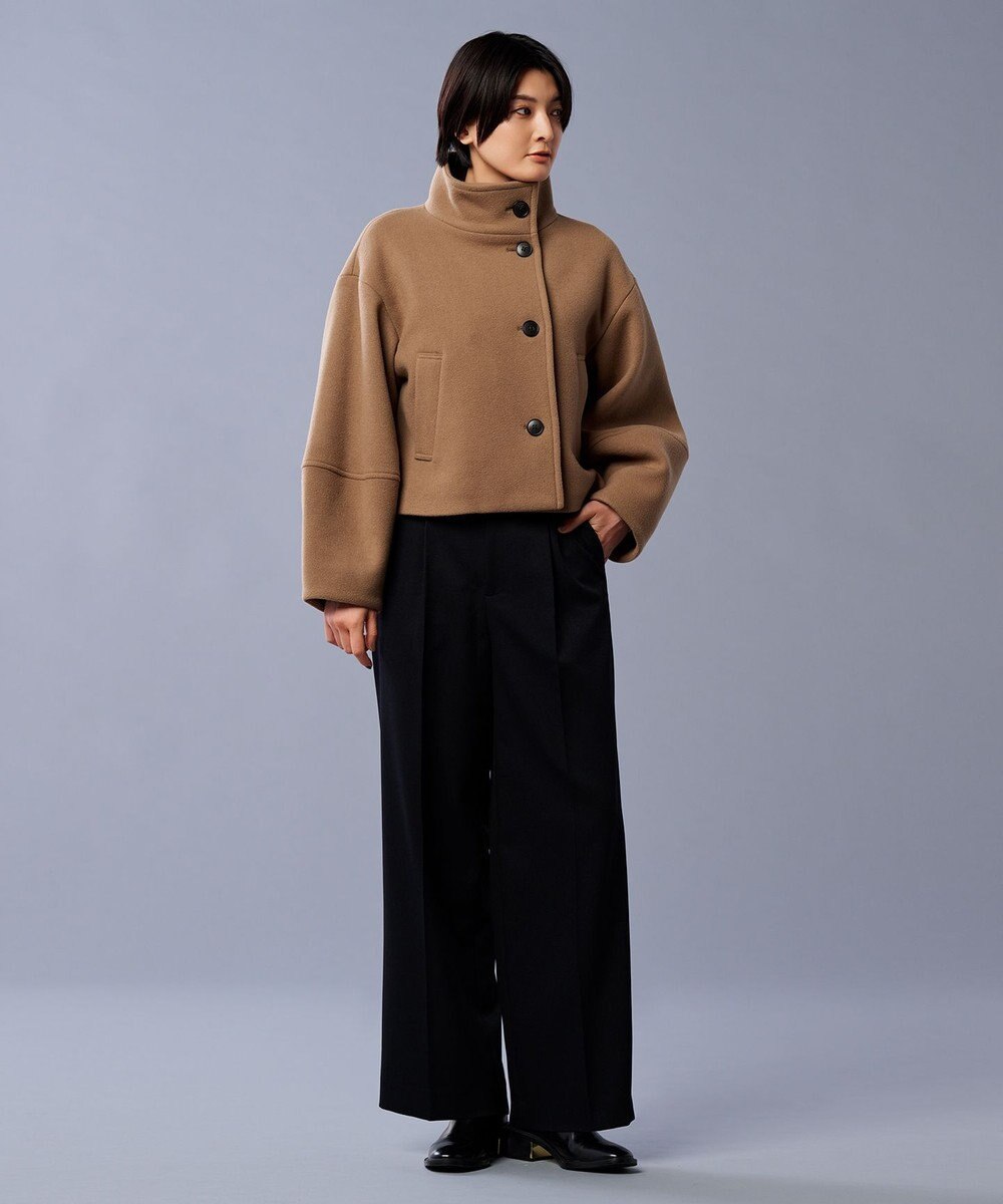 uncrave 【撥水】プルーフ メルトン スタンドネック コート（uncrave STANDARD） 