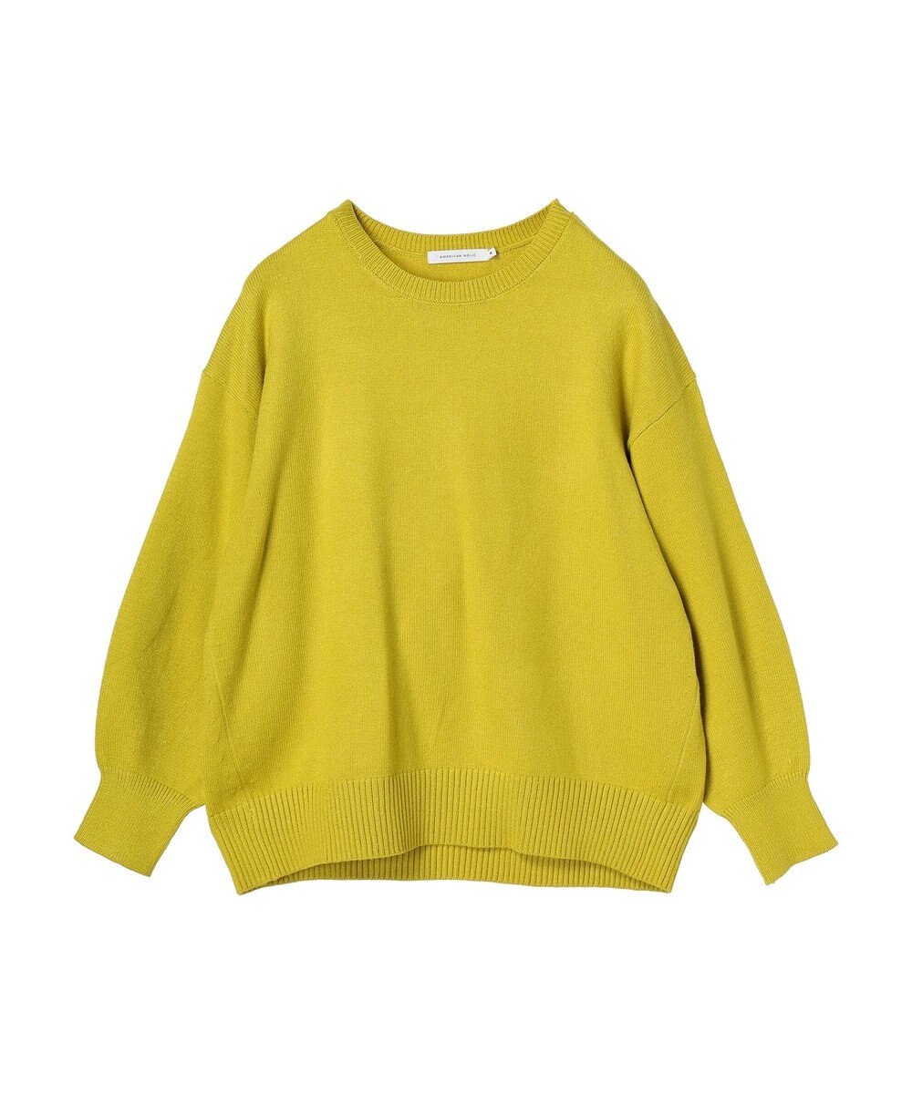 AMERICAN HOLIC バイパチ袖ボリュームニットプルオーバー　 