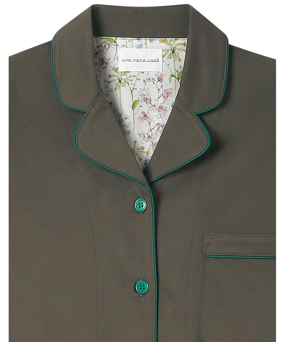 une nana cool 【綿100%】72/2 メガハイゲージパジャマ MADE WITH LIBERTY FABRIC 