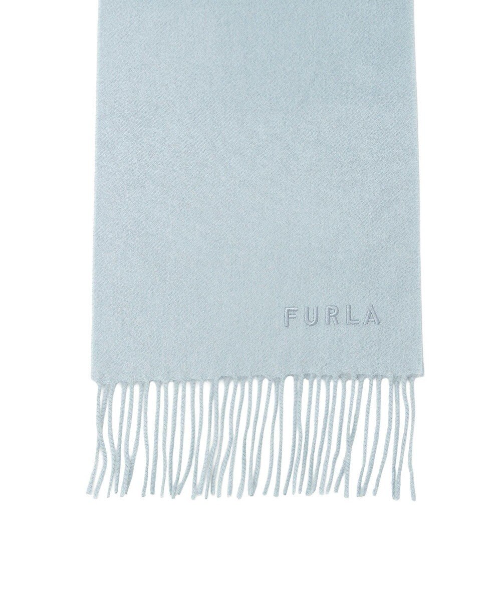 MOONBAT FURLA(フルラ）カシミヤ100％ 無地 プチマフラー 