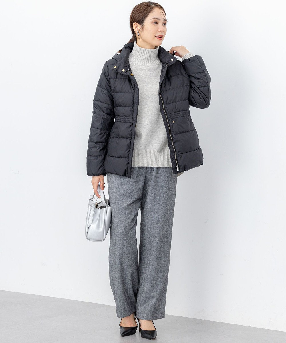 組曲 S ウールカシミヤミックス ロールネックニット 