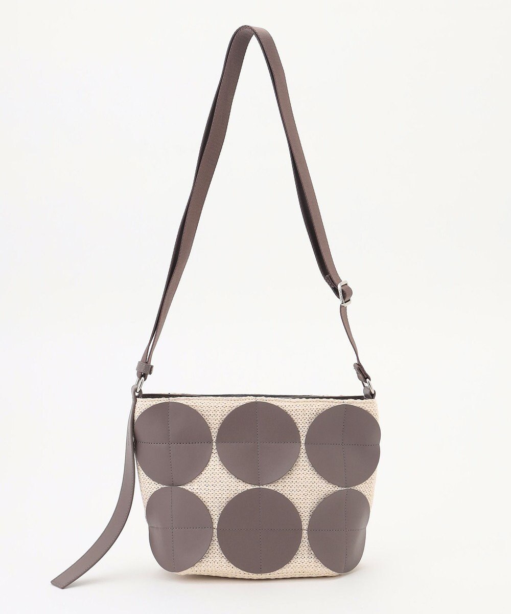 Y'SACCS サークルパッチショルダーバッグ 