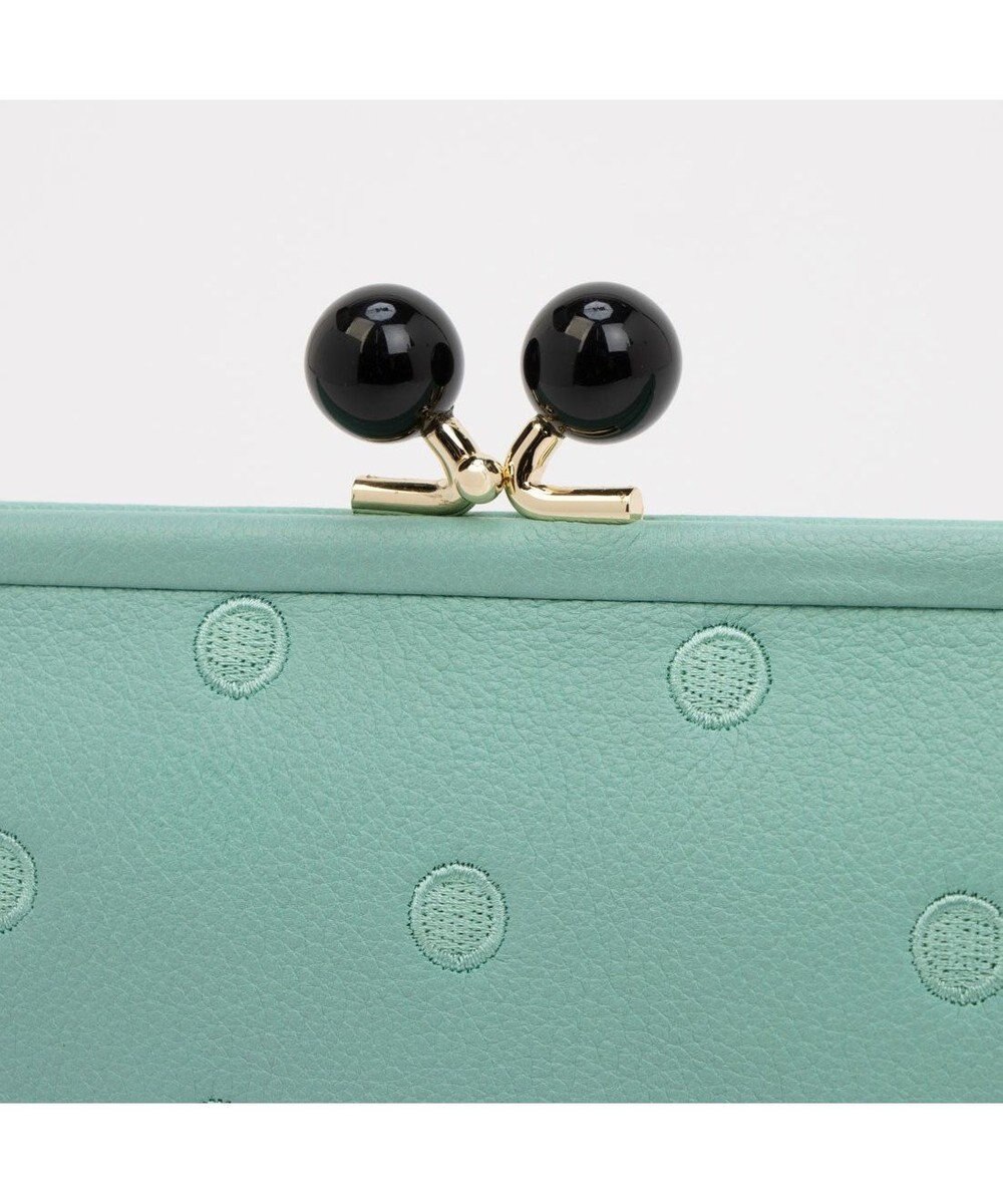 UNBILLION ペルケ perche / アクリル玉がま口長財布 