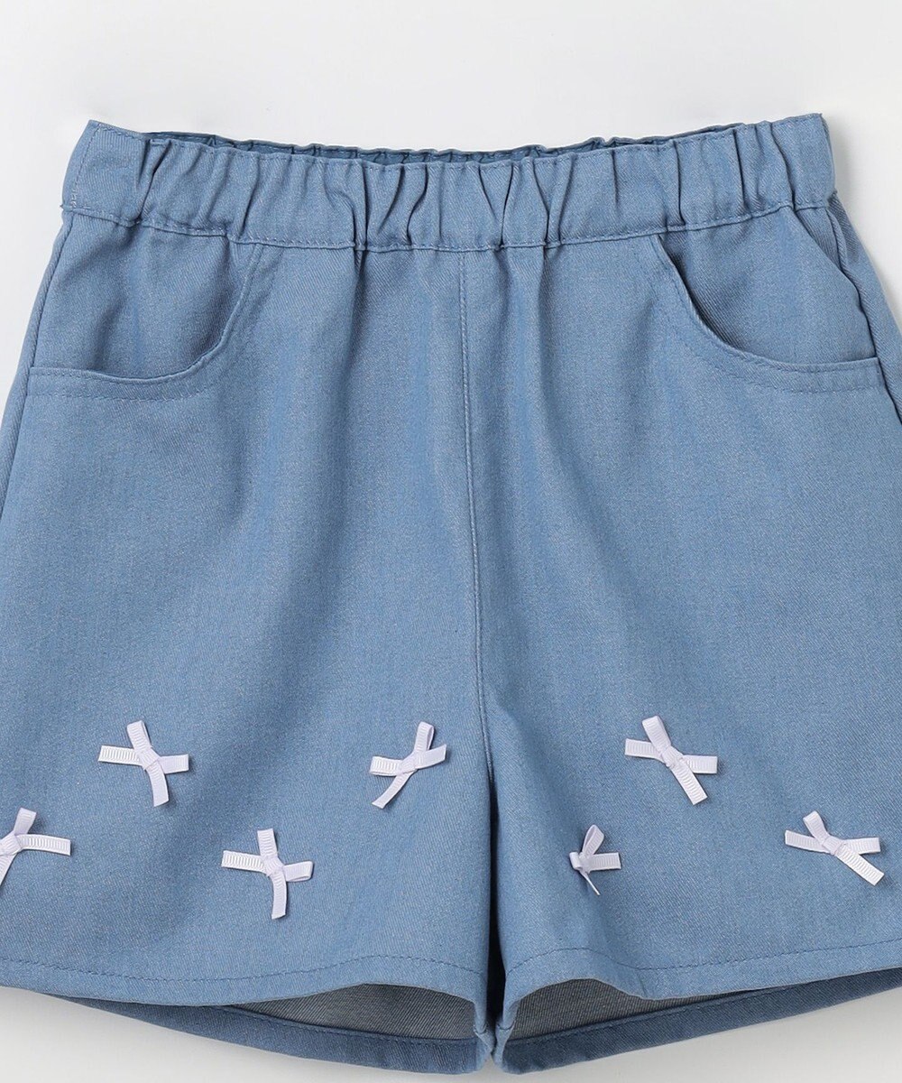 ANY KIDS ひんやりクール リボンショートパンツ 