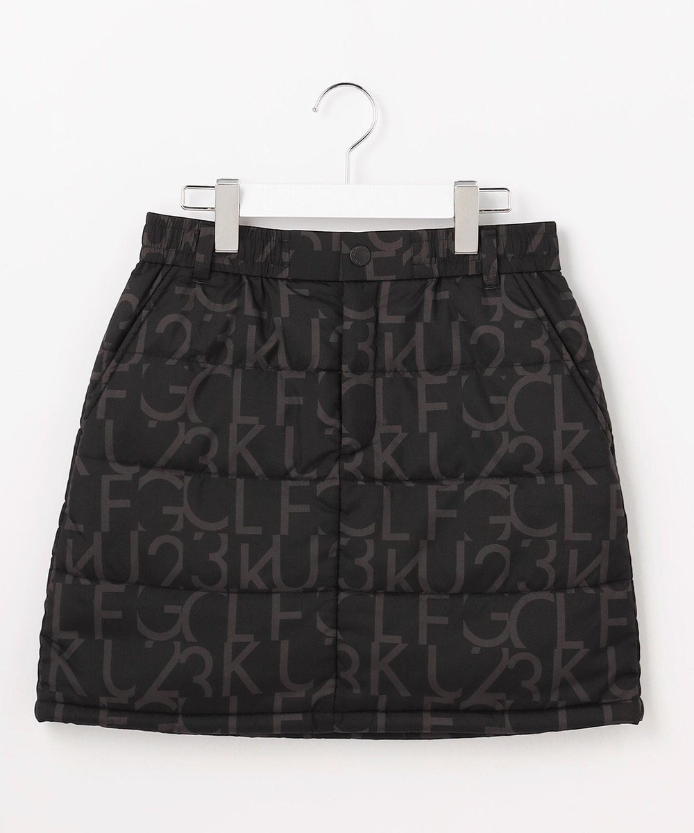 23区GOLF 【WOMEN】中綿ロゴプリントスカート 