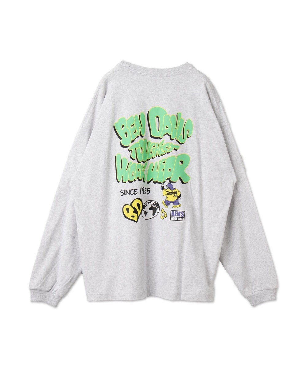 WEGO 【ユニセックス着用ITEM】別注ベンデイビスプランプロゴT（LS） 