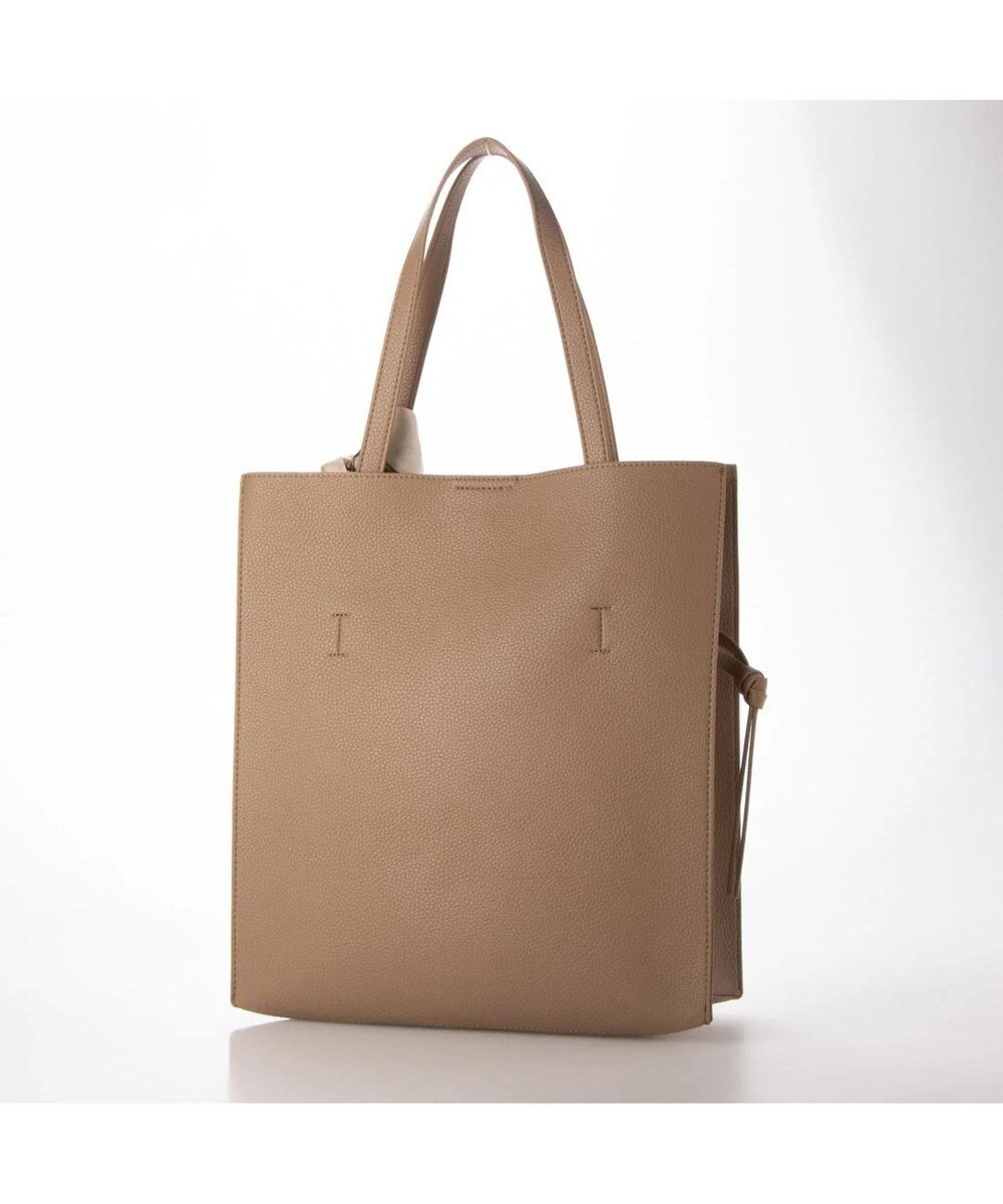 UNBILLION cachecache ビッグスカーフ付きサイド結びトート 