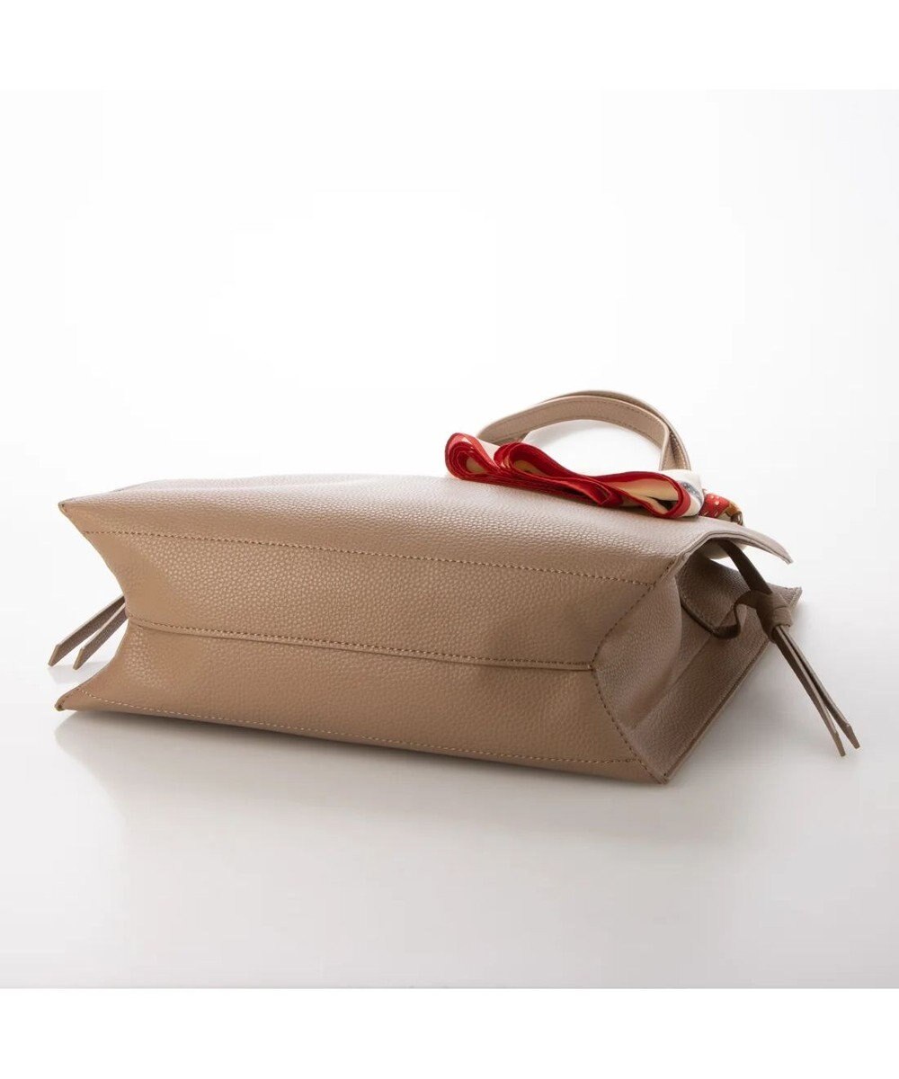 UNBILLION cachecache ビッグスカーフ付きサイド結びトート 