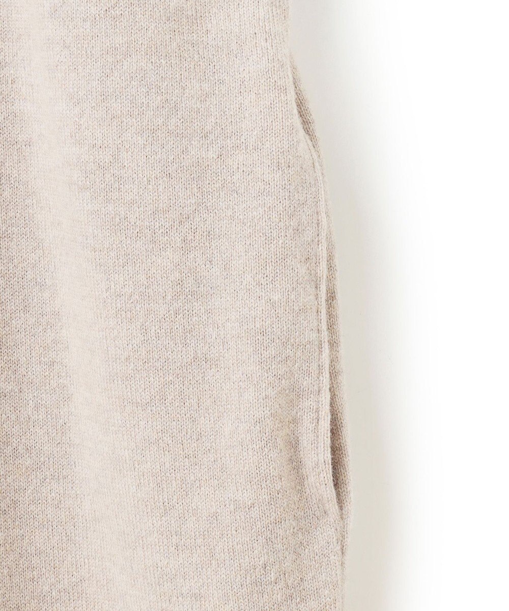 23区 S 【洗える】カシミヤブレンド タートルネック ニットワンピース 