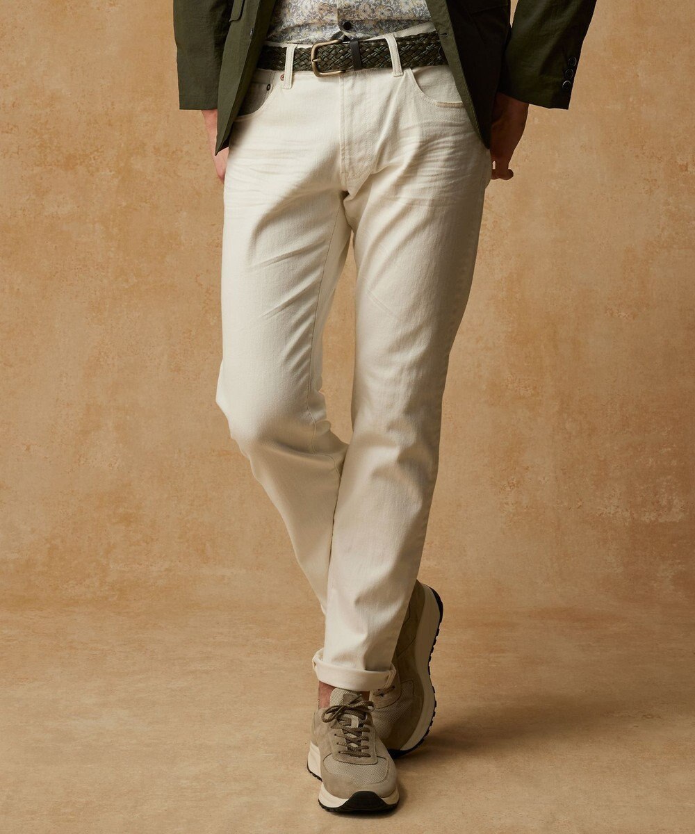 JOSEPH ABBOUD 【キングサイズ・サスティナブル/岡山産デニム】オゾンハイパワーデニム パンツ 