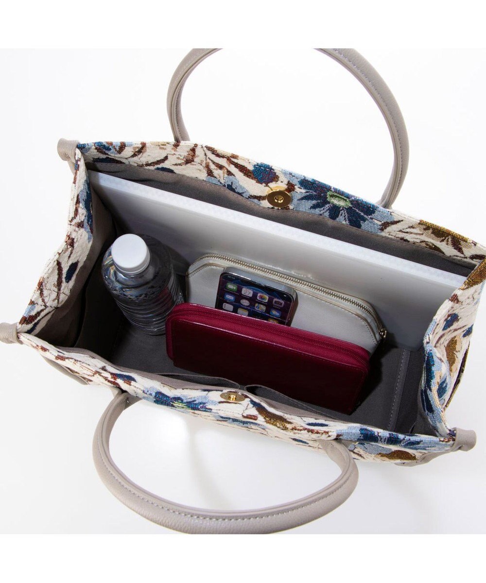 UNBILLION カシュカシュ cachecache / ジャガードスクエアトート 