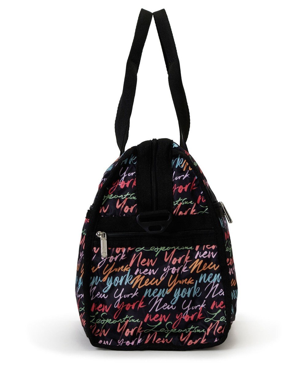 LeSportsac DELUXE MED WEEKENDER/NYCスクリプトブラック 