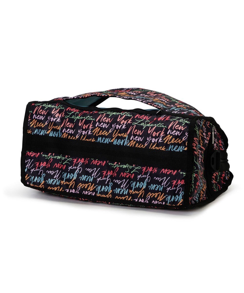LeSportsac DELUXE MED WEEKENDER/NYCスクリプトブラック 