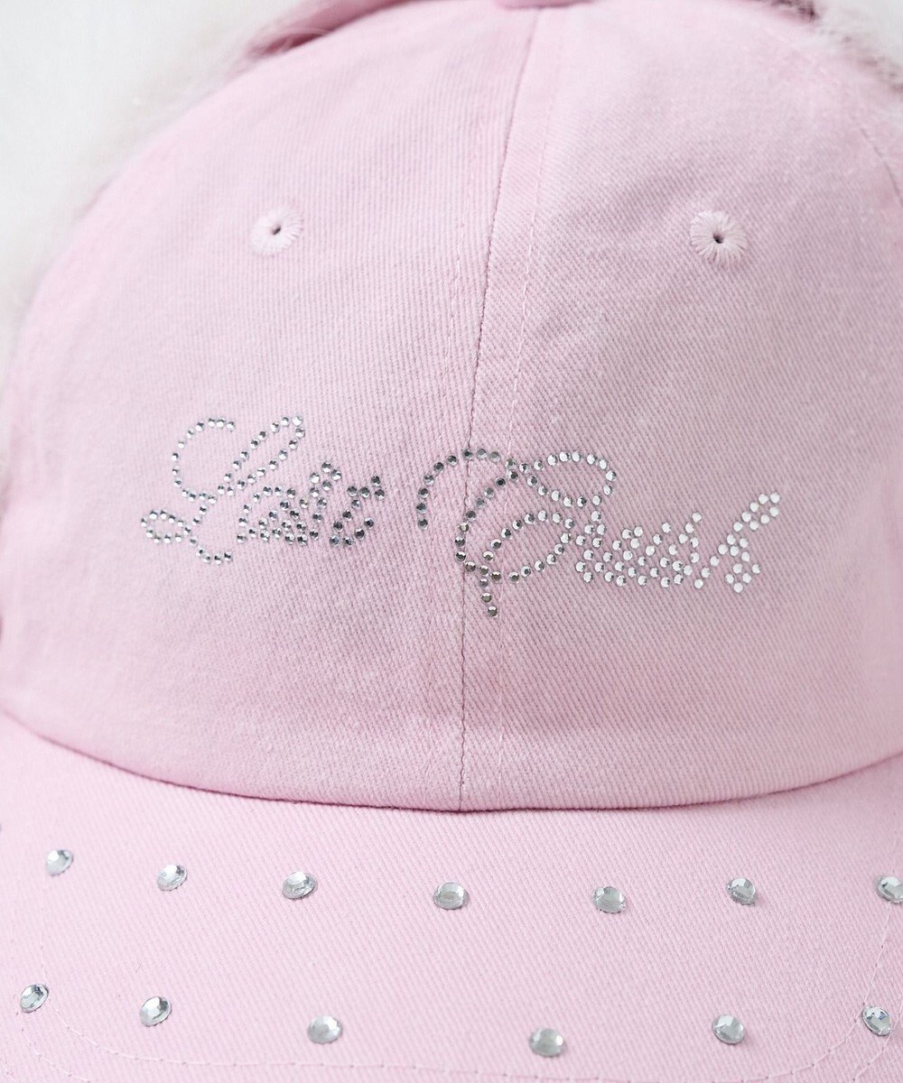 WEGO ラインストーンドッグイヤーキャップ 