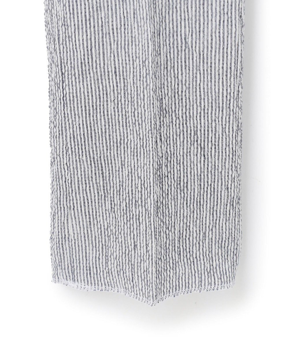 J.PRESS MEN ストレッチリネンサッカー パンツ 