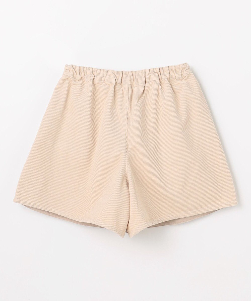 ANY KIDS ネコ刺繍 コーデュロイ ショートパンツ 