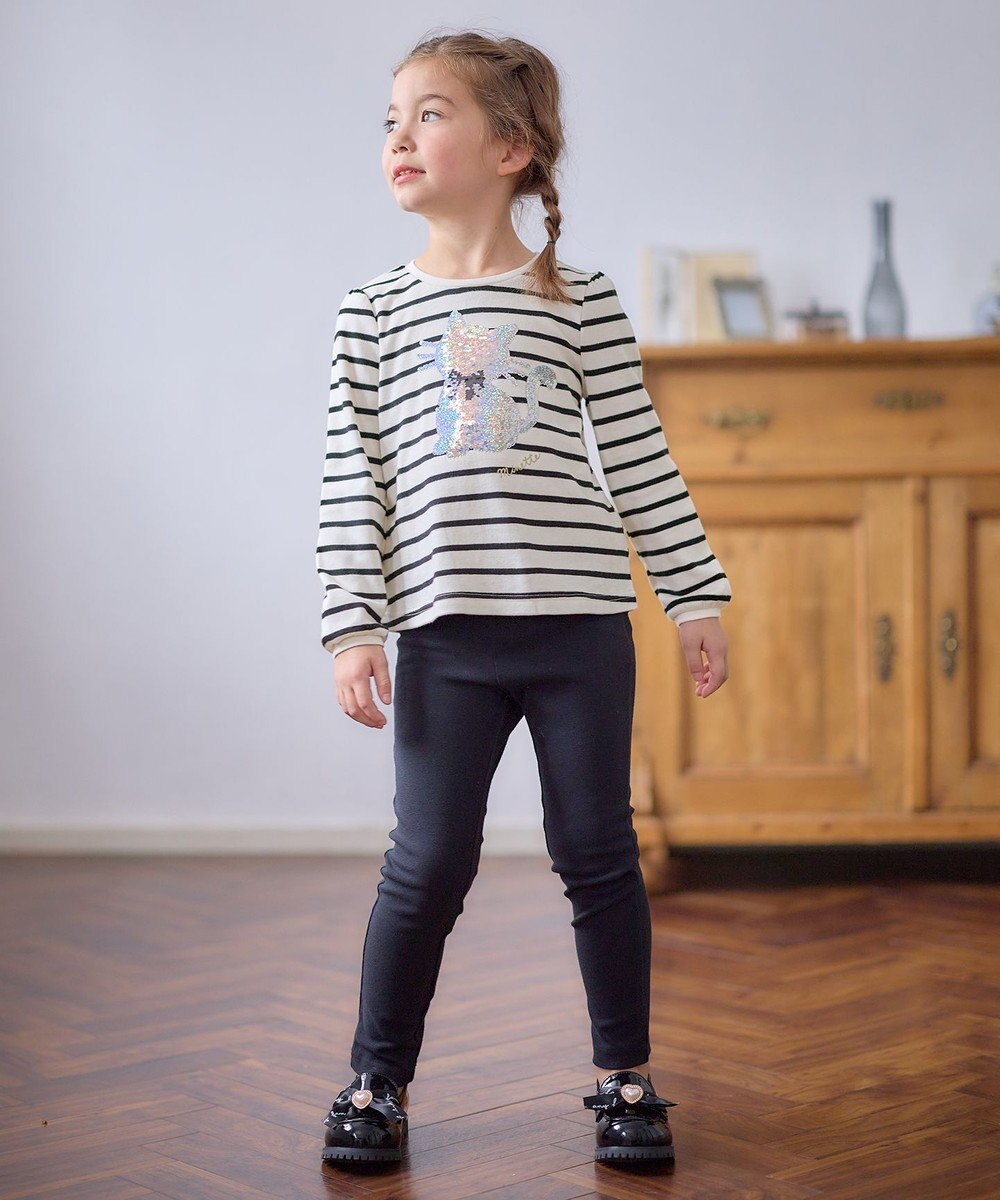 ANY KIDS ミラクルスパンコール 長袖 Tシャツ 