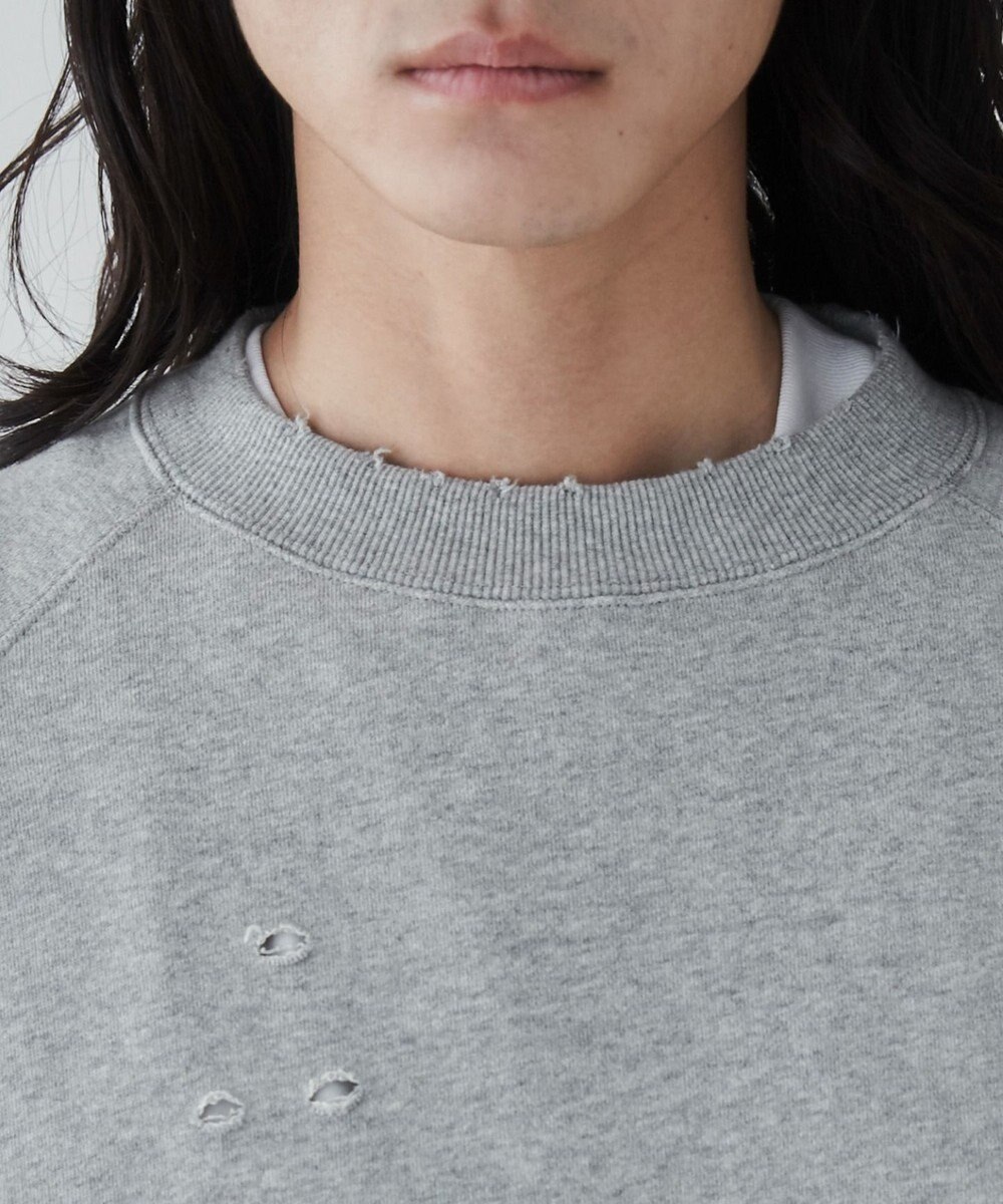 WEGO ダメージプルオーバースウェット 