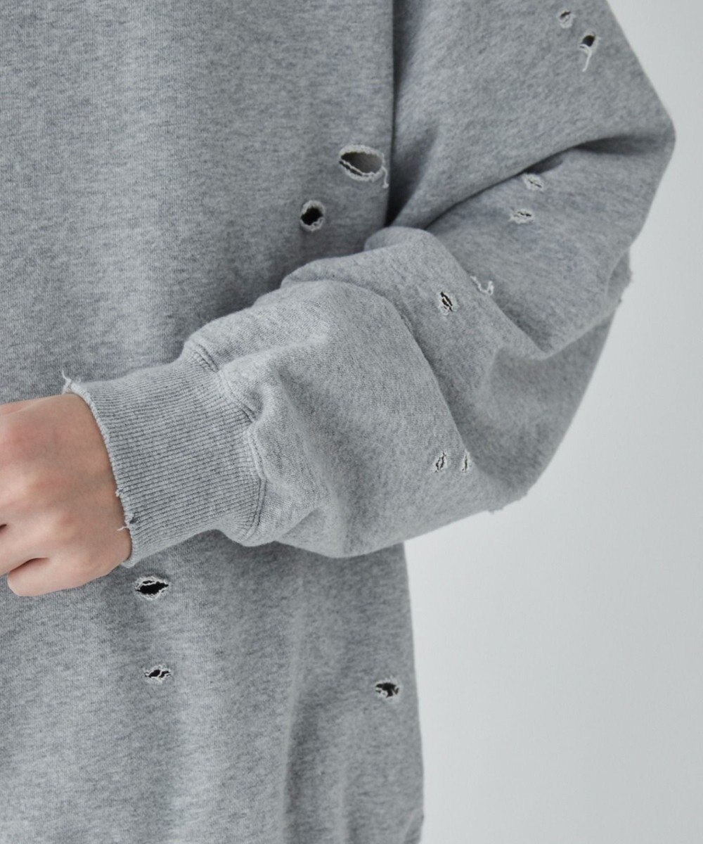 WEGO ダメージプルオーバースウェット 