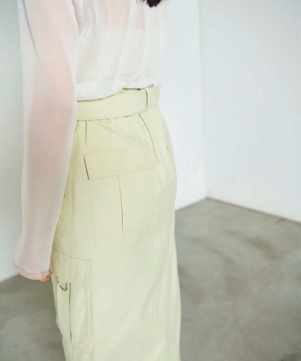 GRACE CONTINENTAL ツイルワークスカート 