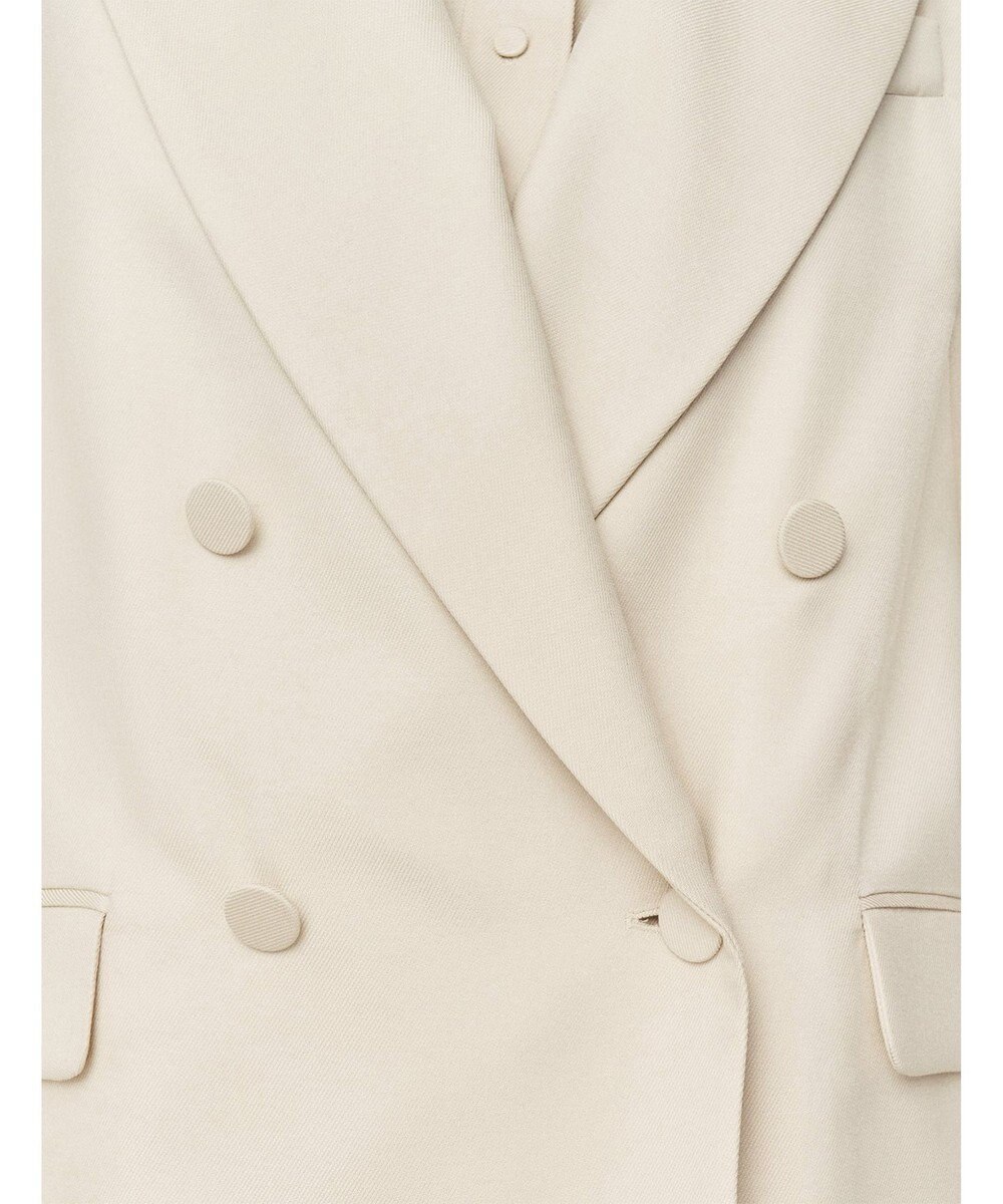 JOSEPH ビスコースツイル　ダブルブレステッドジャケット 