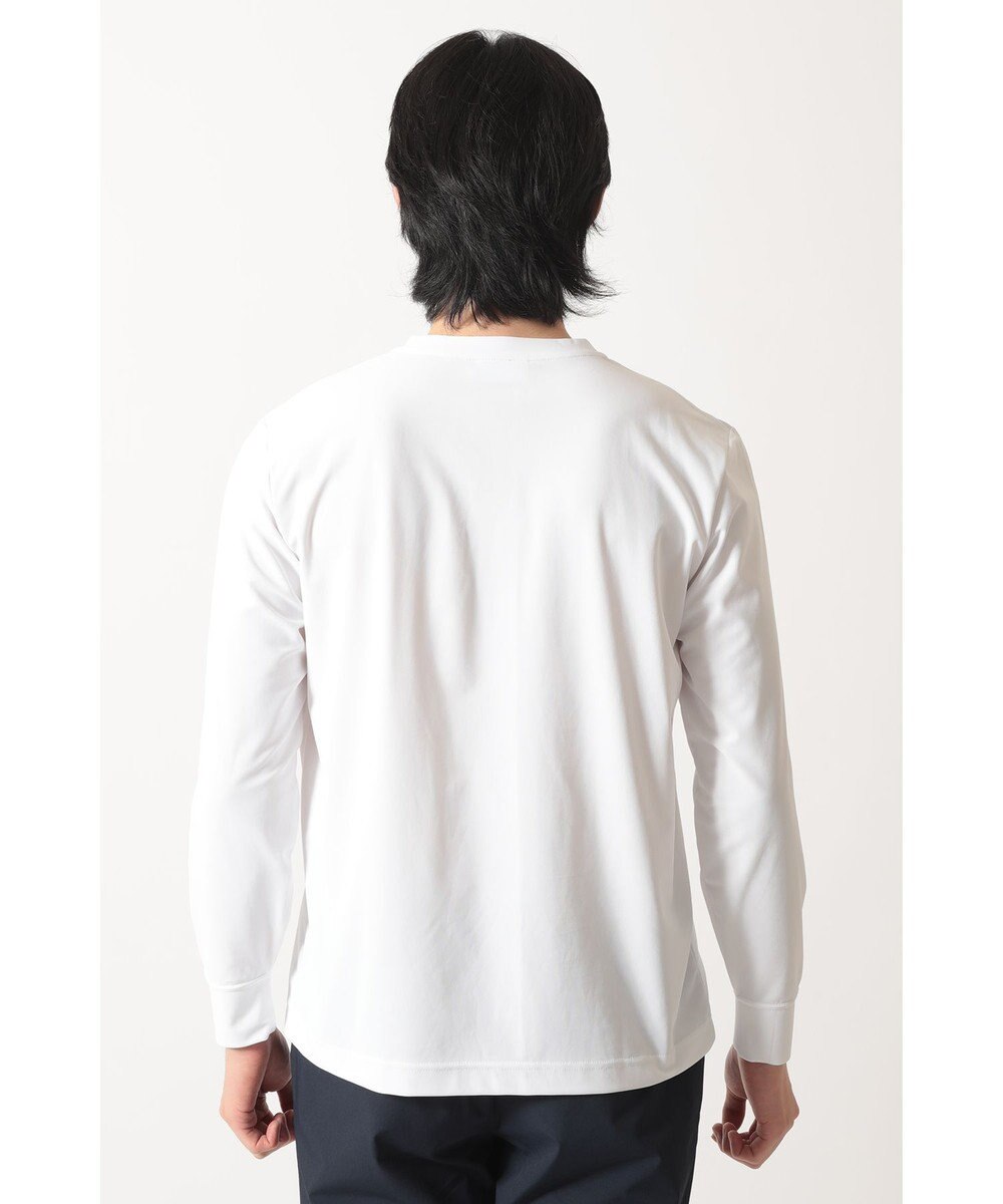 DAKS エンボスロゴ ロングTシャツ 
