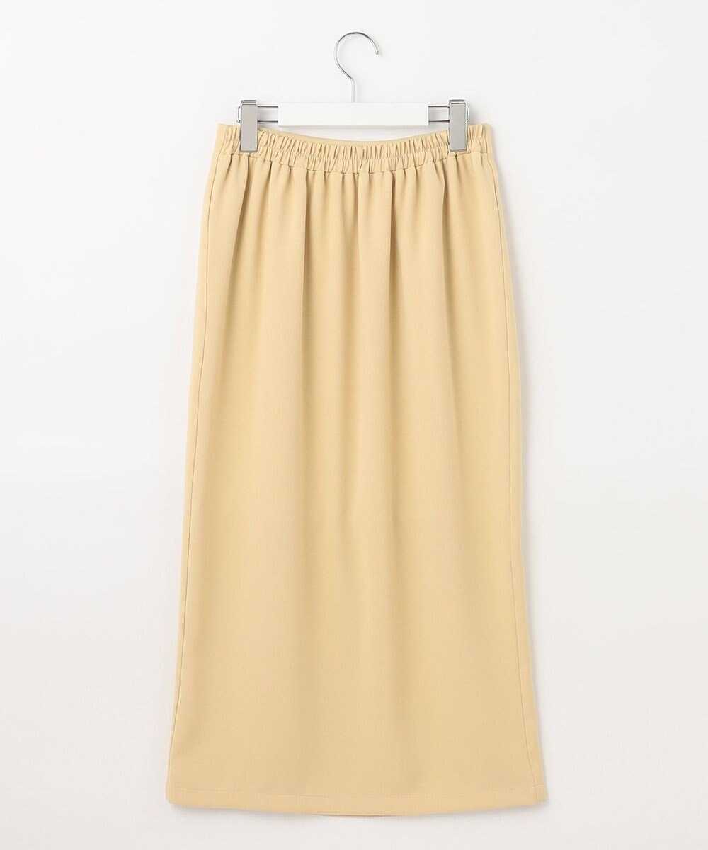 Feroux ソフトツイルナロースリット スカート 