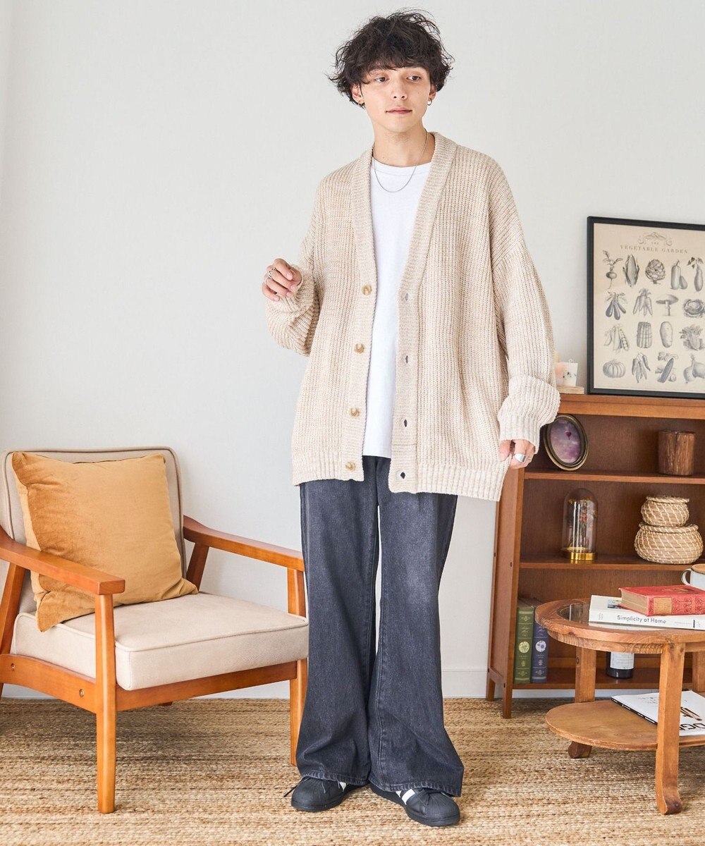 WEGO ルーズフィットカーディガン 
