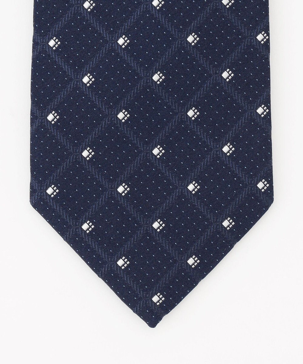 JOSEPH HOMME 【日本製】ドットチェック　ネクタイ 