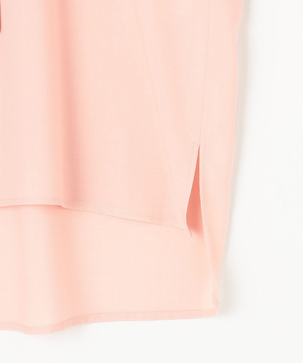 組曲 L 【洗える・イージーケア】シアーカルゼ ボウタイ ブラウス 