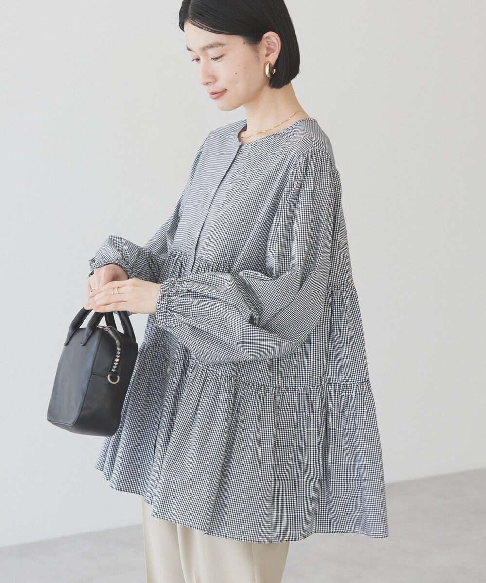 AMERICAN HOLIC 【先行予約】【WEB限定】ティアードギャザーブラウス 