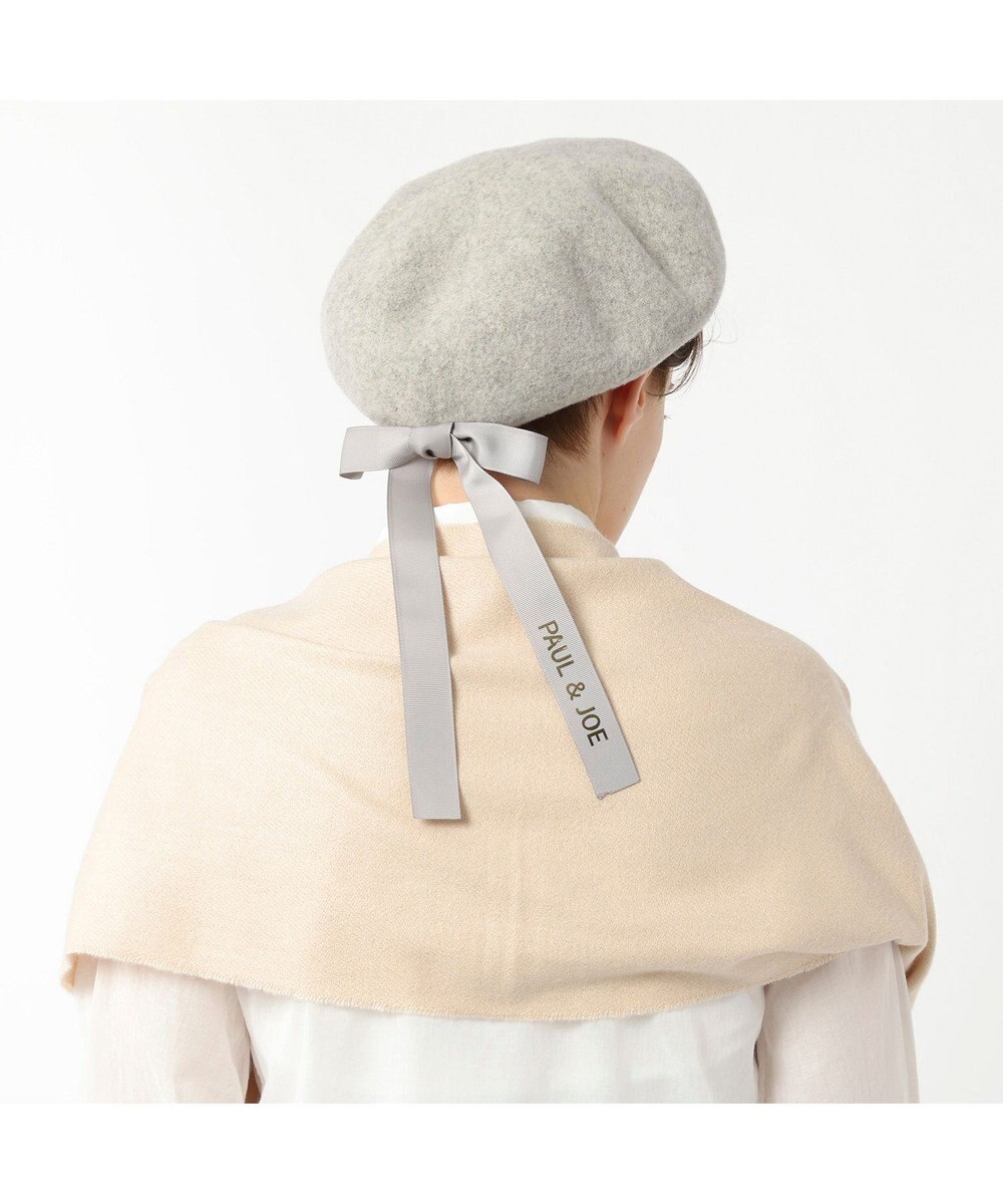 MOONBAT PAUL&JOE ACCESSOIRES (ポールアンドジョー アクセソワ) バックリボン ベレー帽 