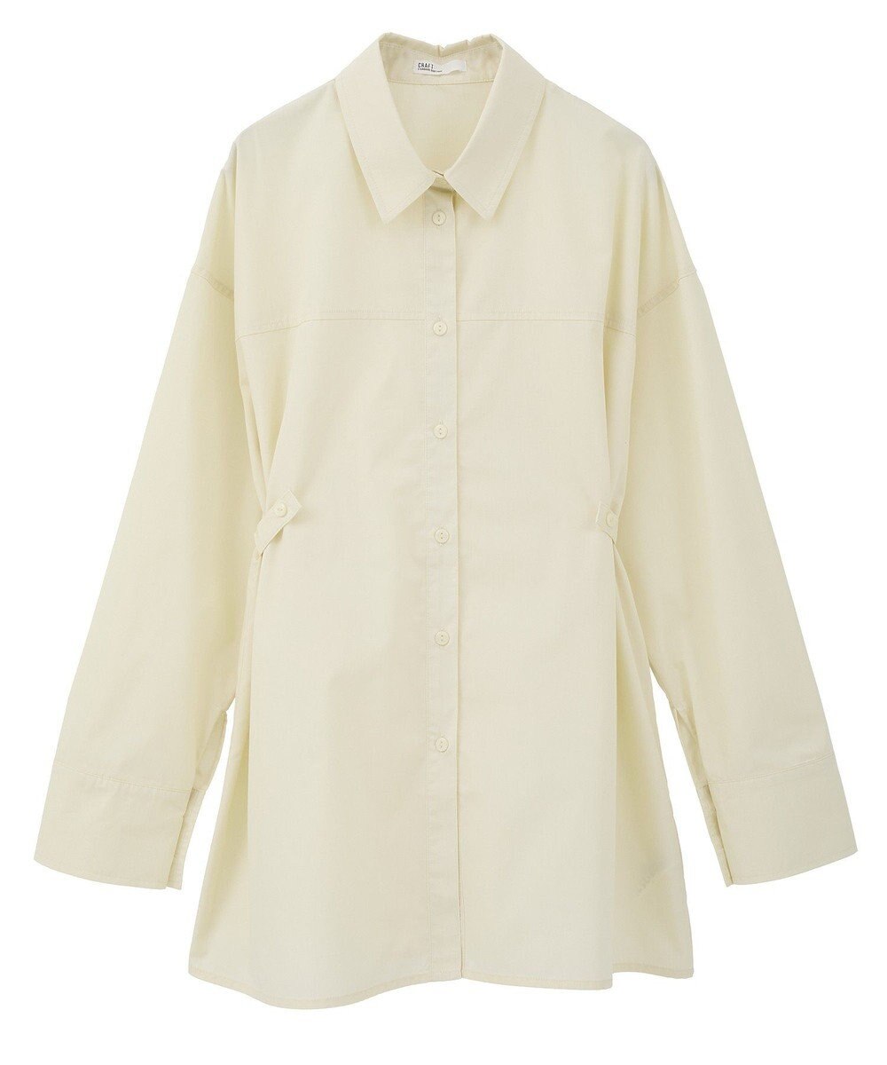 CRAFT STANDARD BOUTIQUE サイドベルトシャツ 