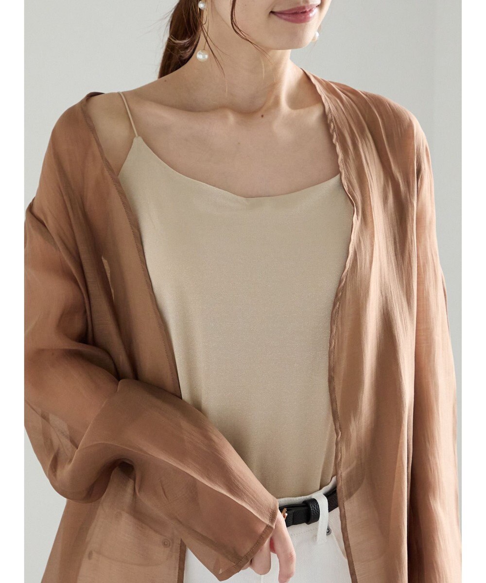 Te chichi シャイニーカップ付きキャミソール 