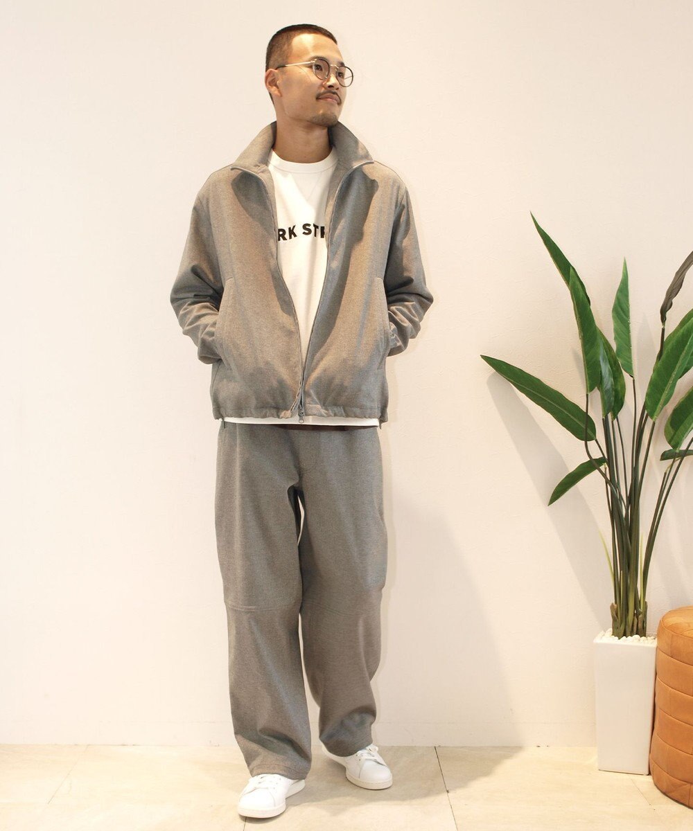 J.PRESS YORK STREET 【UNISEX】ウールライク トラックジャケット 