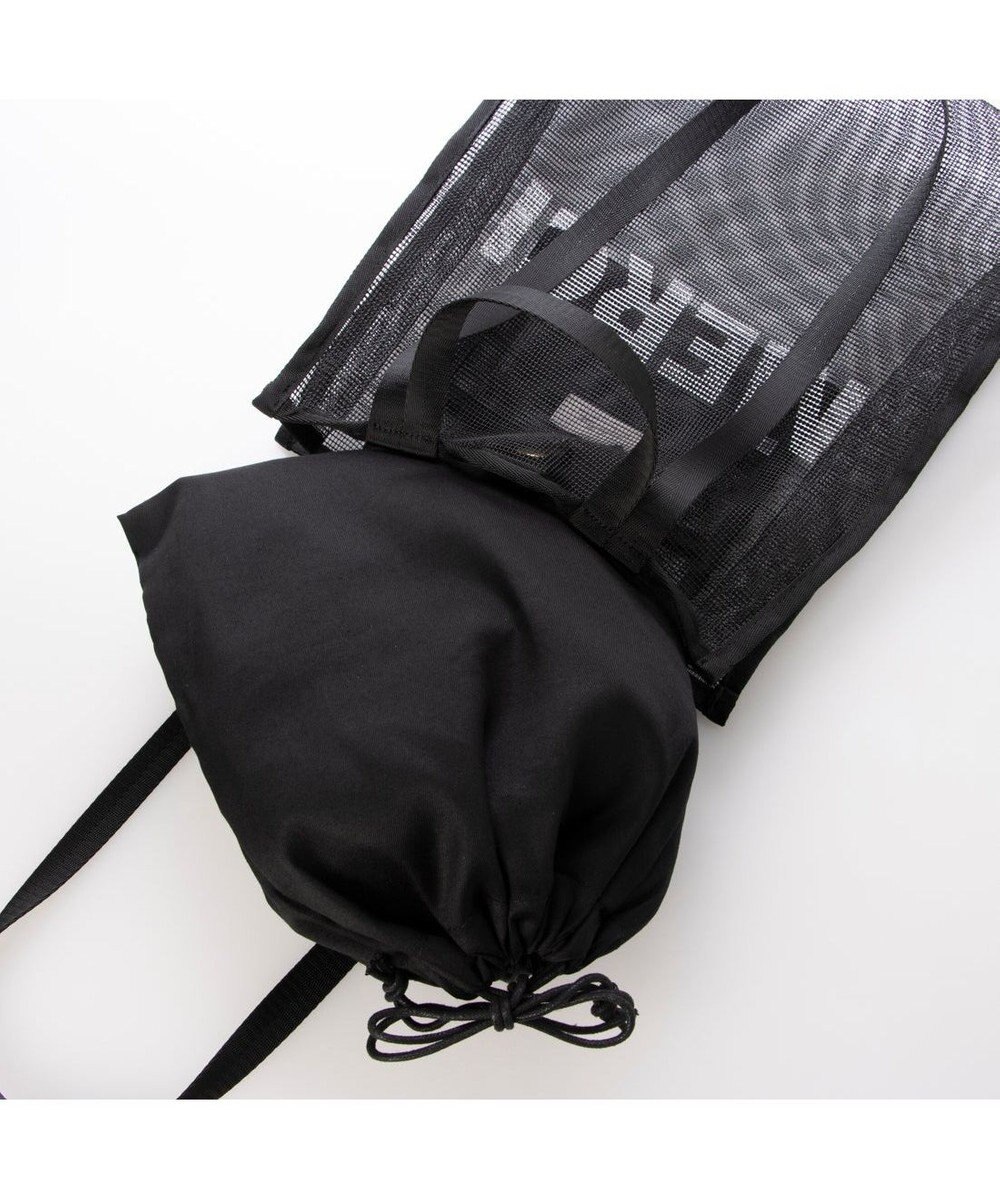 UNBILLION カシュカシュ cachecache / オーバープリントメッシュ2ハンドルトート 