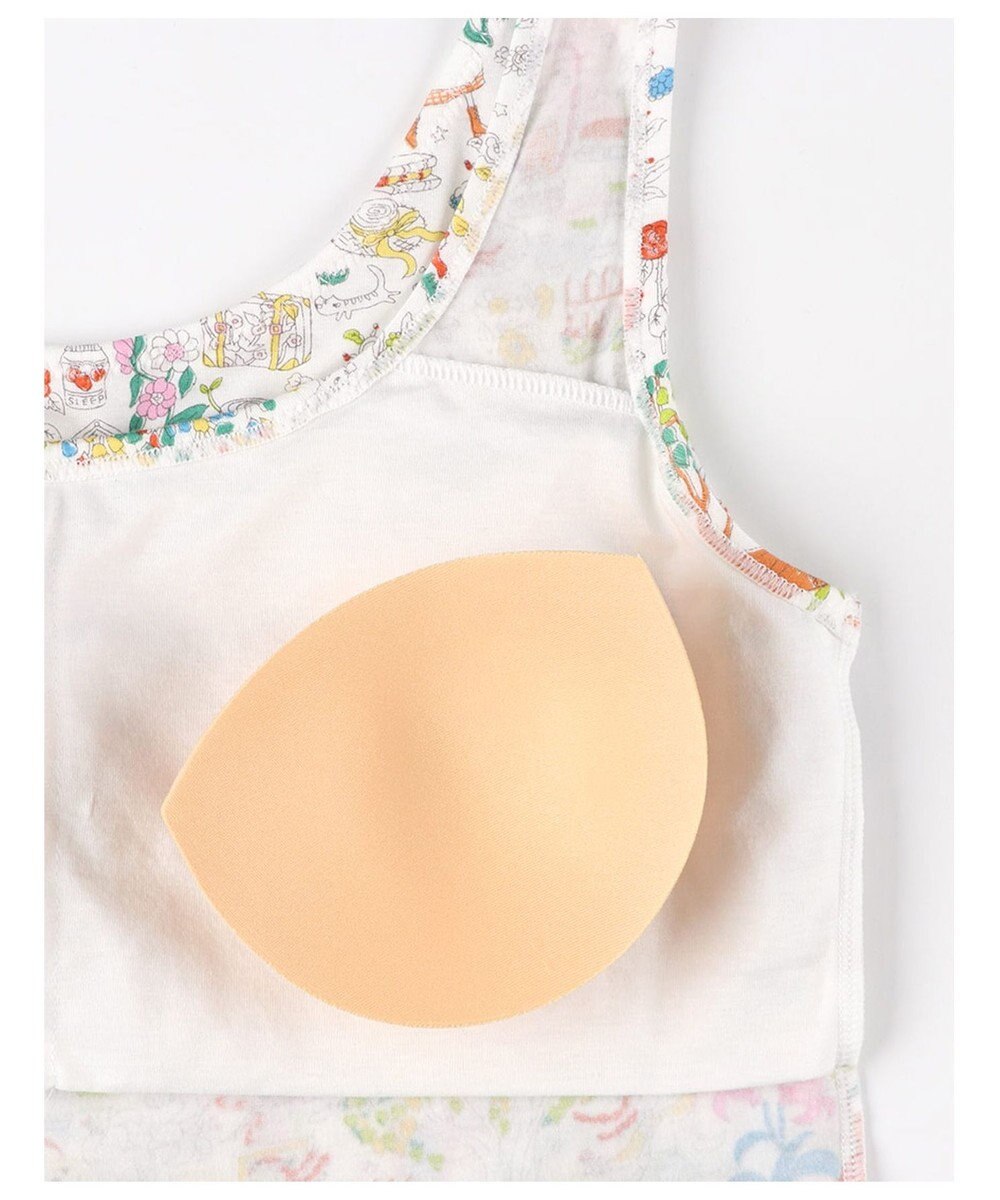 tsumori chisato SLEEP ツモリチサト タンクトップ カップ付きインナー 綿100%(パッド受け) UCX533 /ワコール 