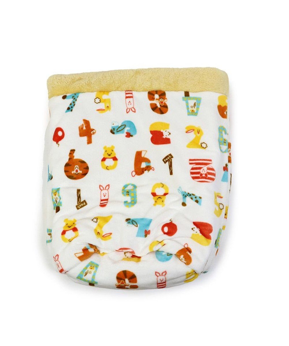 PET PARADISE ディズニー くまのプーさん 筒型寝袋 遠赤外線 《数字柄》 42×70cm 