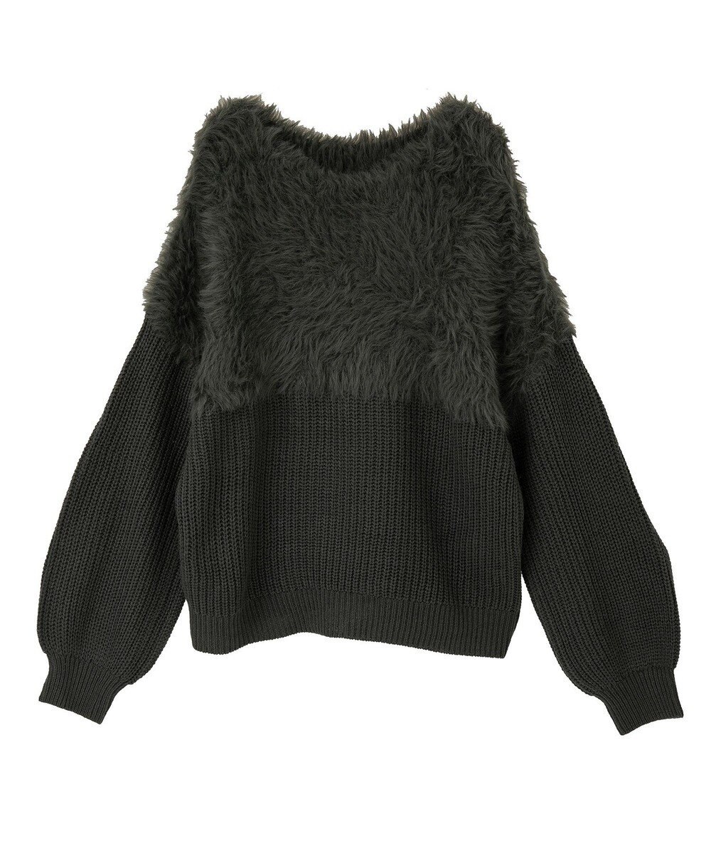 Green Parks ・Ｐｅｔｉｔ　Ｆｌｅｕｒ　シャギーキリカエニット 