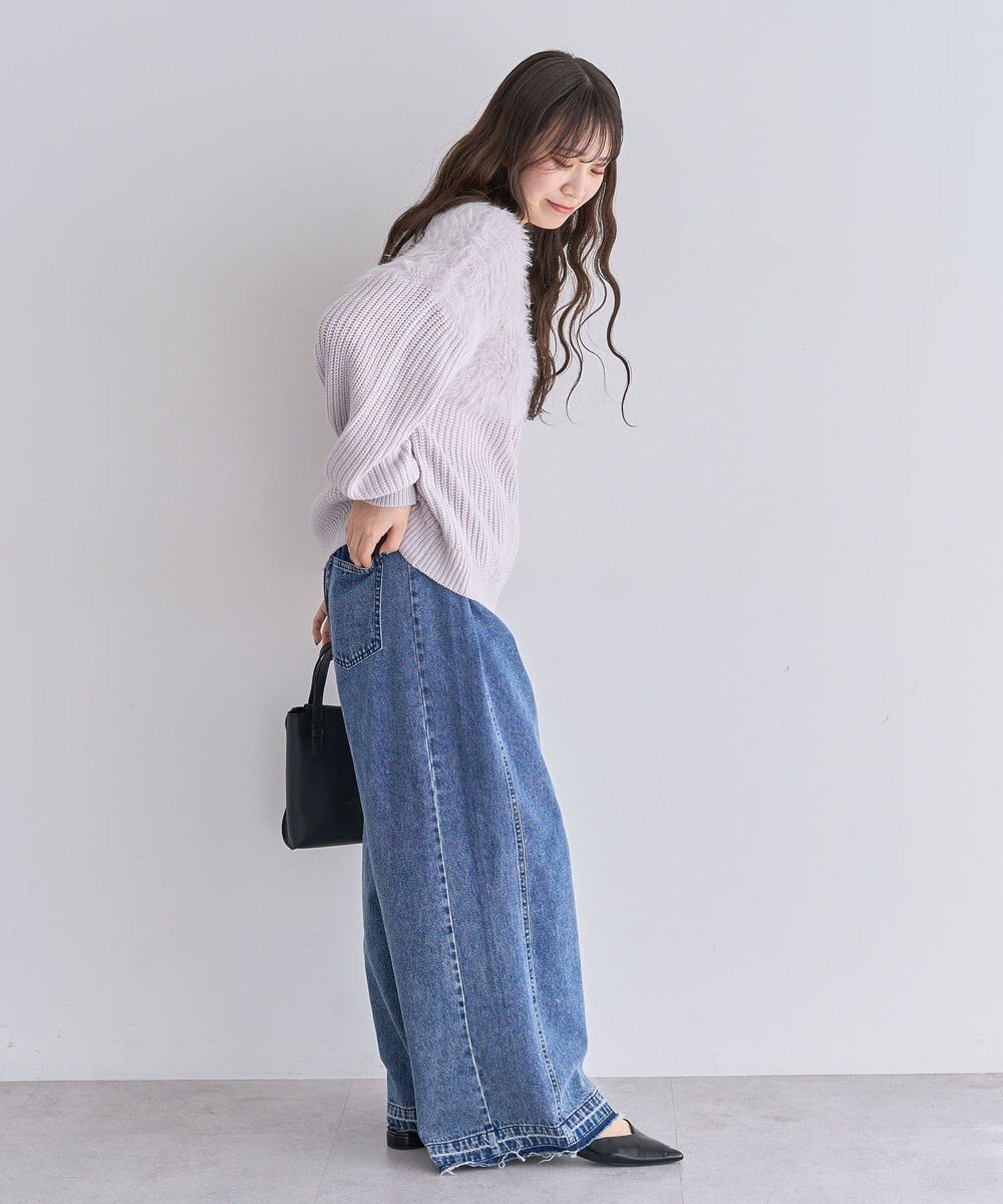 Green Parks ・Ｐｅｔｉｔ　Ｆｌｅｕｒ　シャギーキリカエニット 