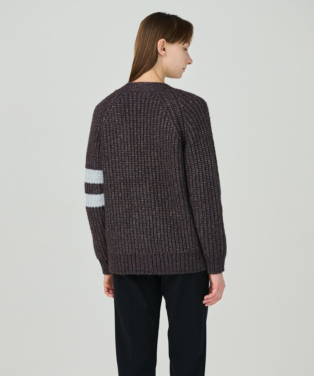 GRACE CONTINENTAL ラメニットカーディガン 