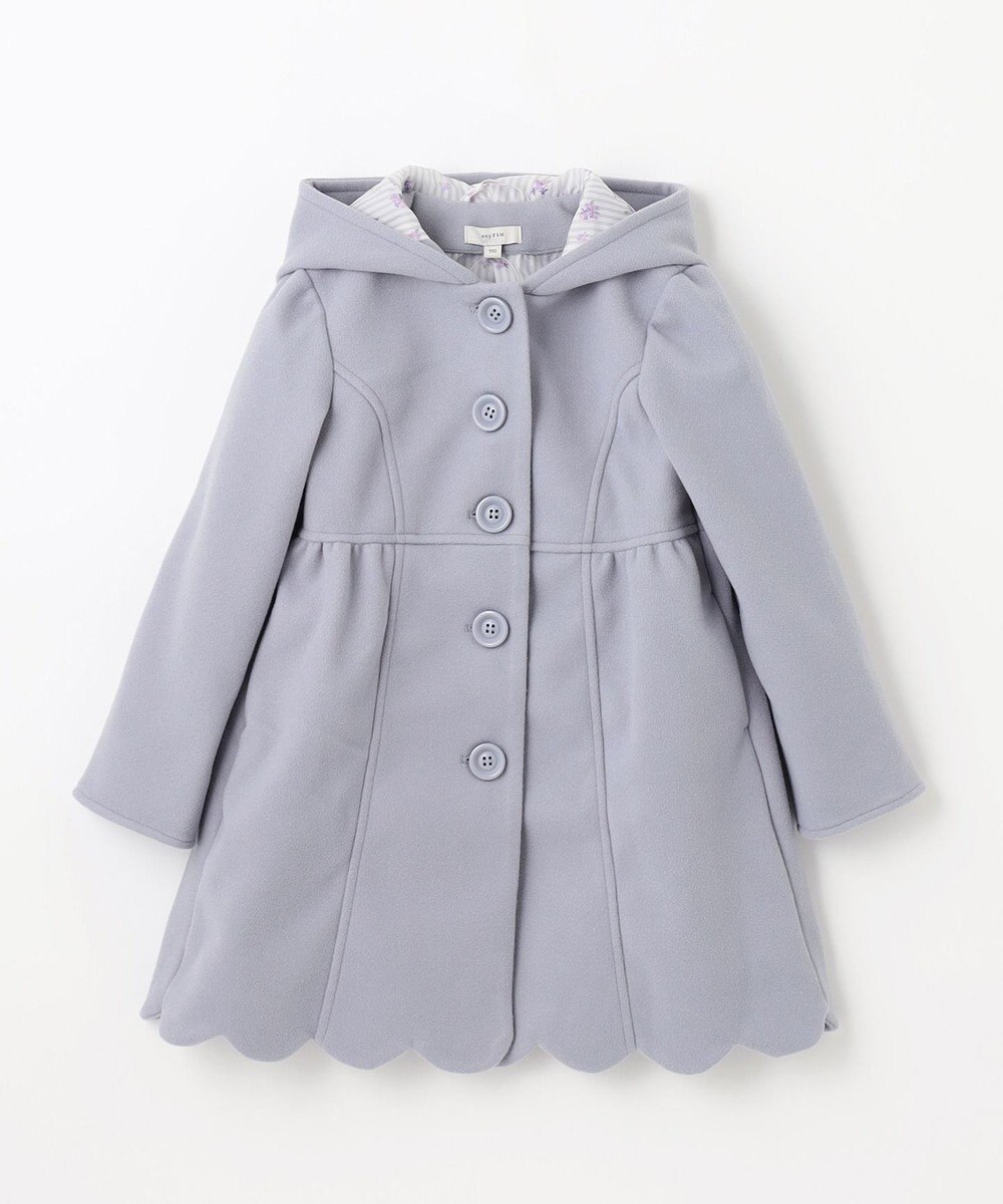 ANY KIDS 【手洗いOK】ウールライクコート 