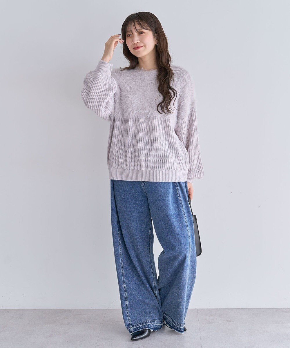 Green Parks ・Ｐｅｔｉｔ　Ｆｌｅｕｒ　シャギーキリカエニット 