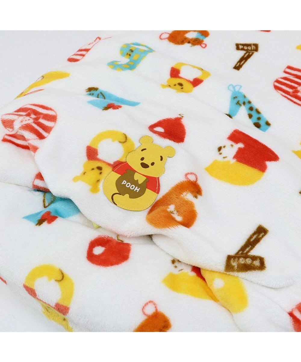 PET PARADISE ディズニー くまのプーさん 筒型寝袋 遠赤外線 《数字柄》 42×70cm 