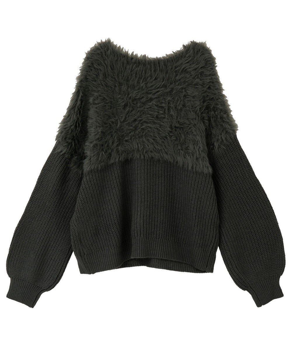 Green Parks ・Ｐｅｔｉｔ　Ｆｌｅｕｒ　シャギーキリカエニット 