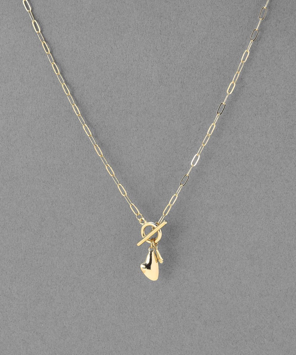 Phoebe ハートプレートチョーカーネックレス　ゴールド/40cm 