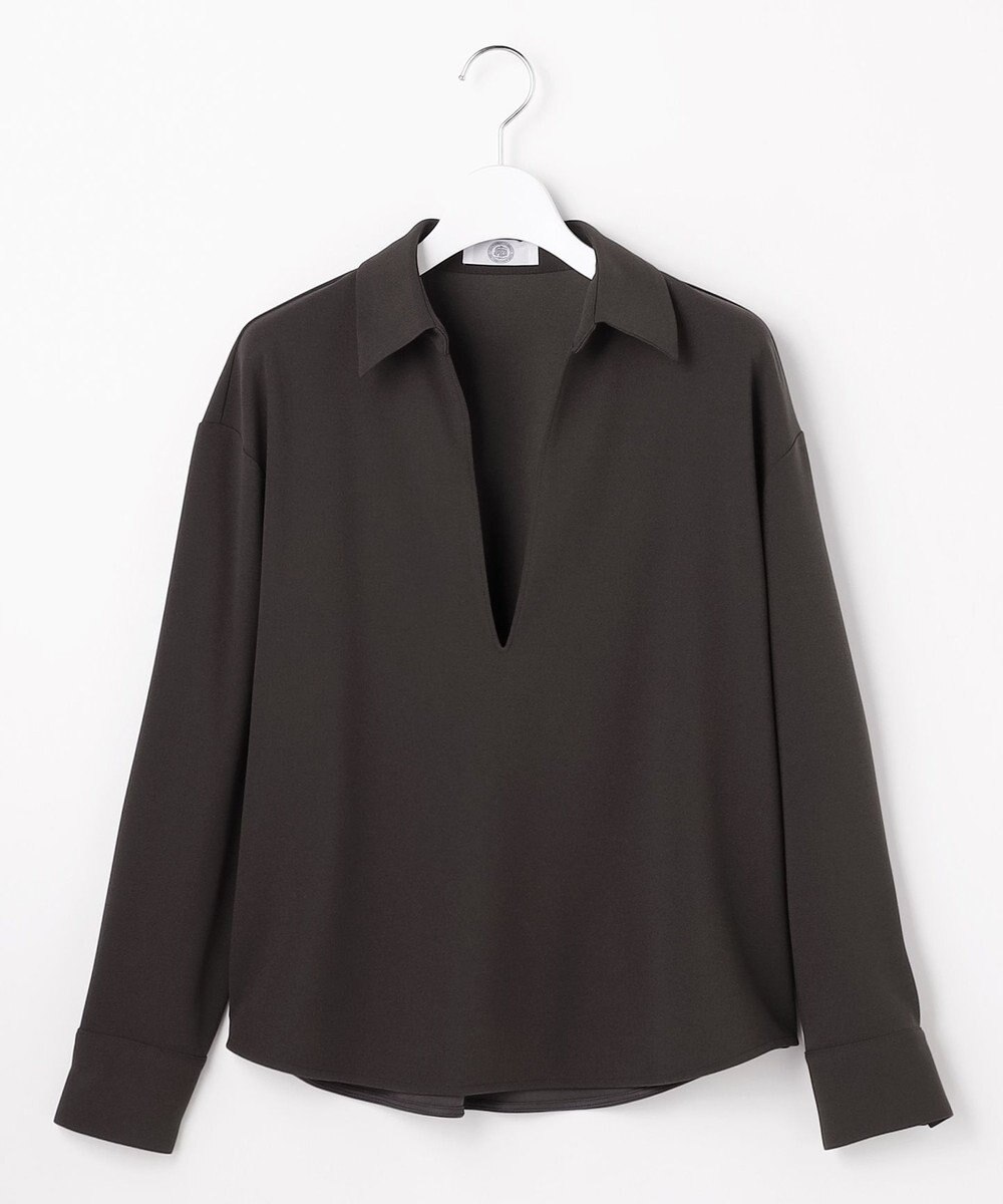 J.PRESS LADIES ジョーゼットダンボール スキッパー カットソー 